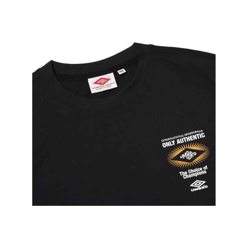 Umbro SS24 T-Shirt Unisex Black-2