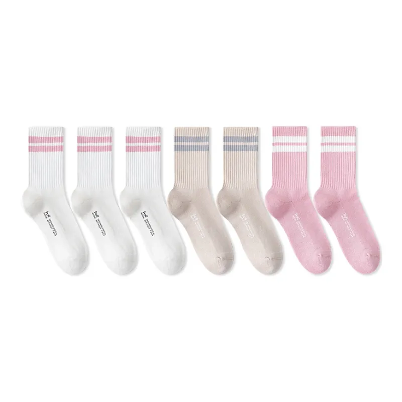 MIIOW Fruit Printing Series Mid Calf Socks Unisex Combo Set-36