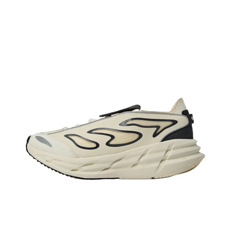 Adidas Adistar Abrasion Resistant Low Top Casual Running Shoes Unisex Beige Black-0