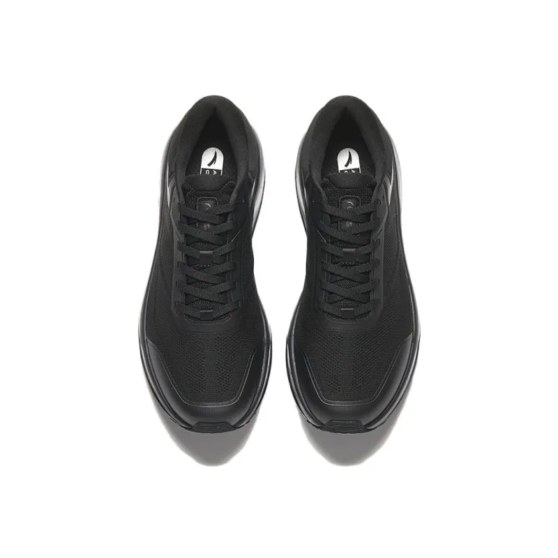 Anta Variety Training Collection Cushioning And Abrasion Resistant Coverage Low Top Training Shoes Men's Black-2