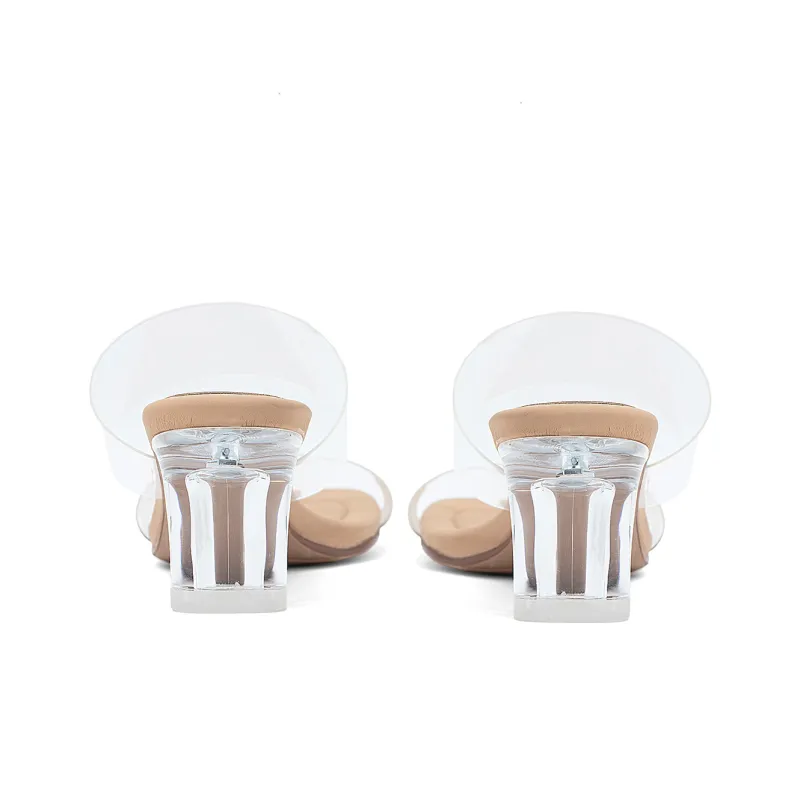 COMELY Slide Slippers Women's Ecru/Apricot-13