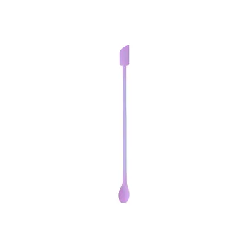 ZHENZI Cosmetics Silicone Scoop Spoon Scratch Blade Lotion Light Bottle Tool Mini