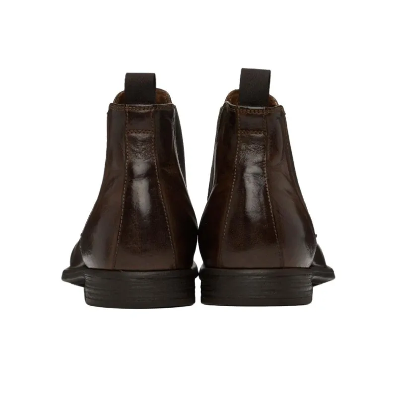 Officine Creative Chronicle Ankle Length Chelsea Boots Men's Brown-3
