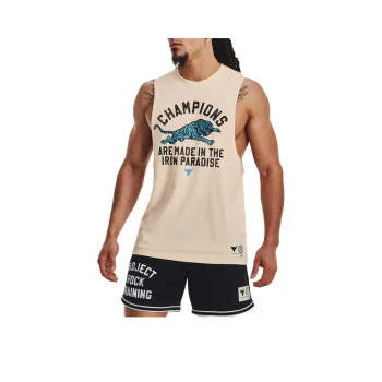 Under Armour Project RockCharged Cotton Tank Top Men's