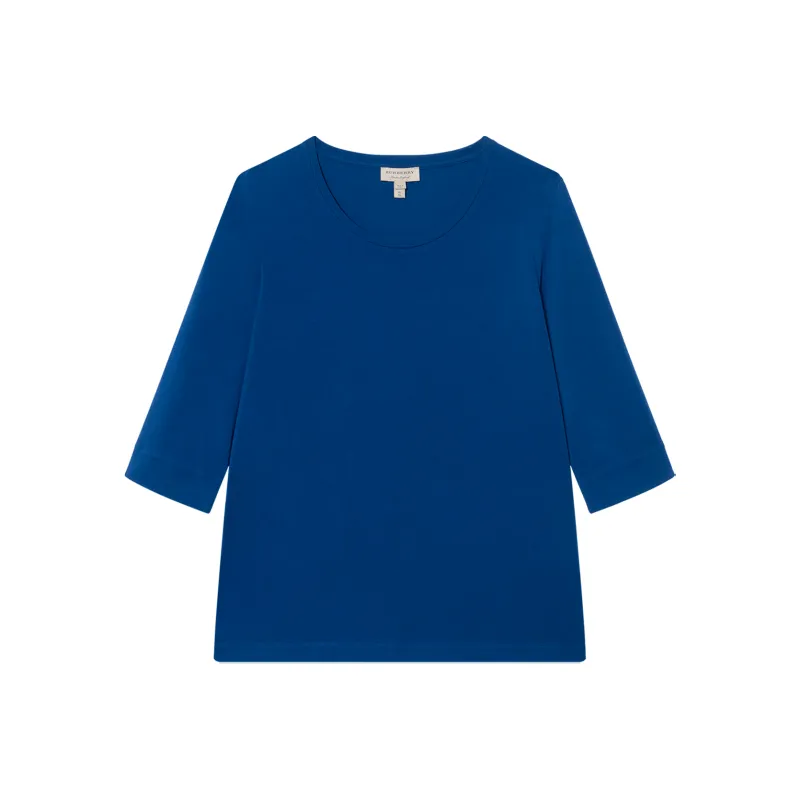 Burberry Regular T Shirt Women's Blue-0