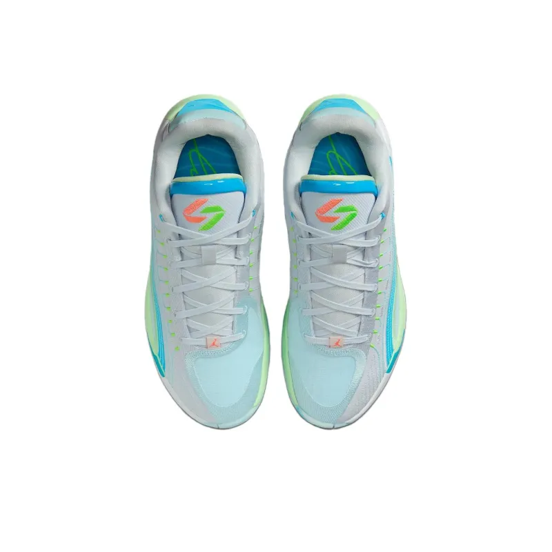 Nike JORDAN LUKA 4 PF Low Top Basketball Shoes Men's Gray-3