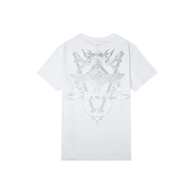Boy London T Shirts Unisex White-1