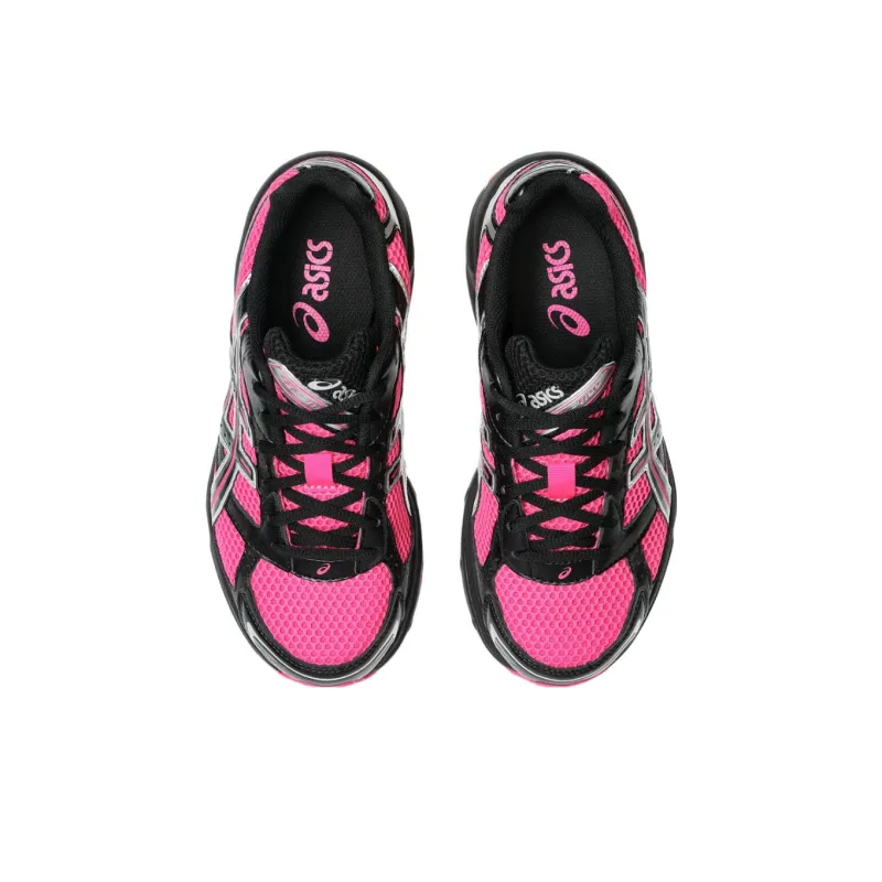 Asics Gel 1130 Abrasion Resistant Support Low Top Running Shoes Unisex Black Pink-4