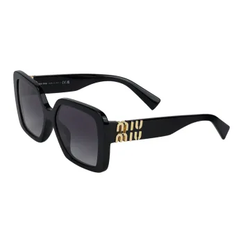 MIU MIU Logo plaque Oversized frame Sunglasses