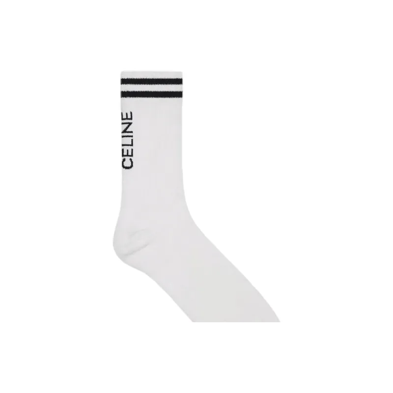 CELINE Men Knee high Socks-3