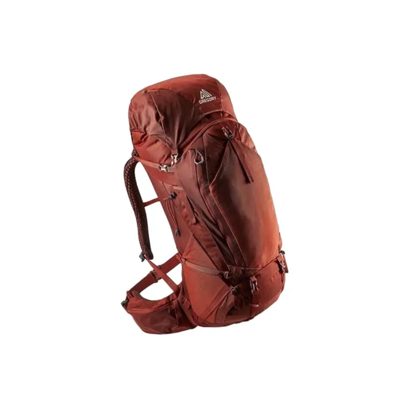 GREGORY 75L Mountaineering Bag Outdoor Bag Polyamide Brick Red Men's-1