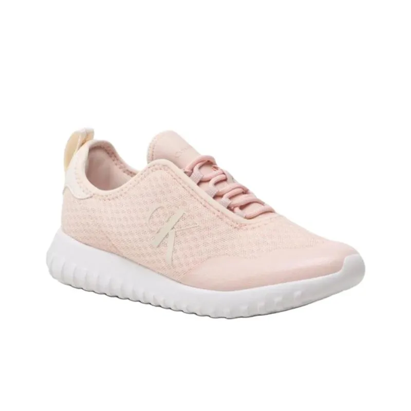 CKJ CALVIN KLEIN JEANS Low Top Casual Shoes Women's Pink-2