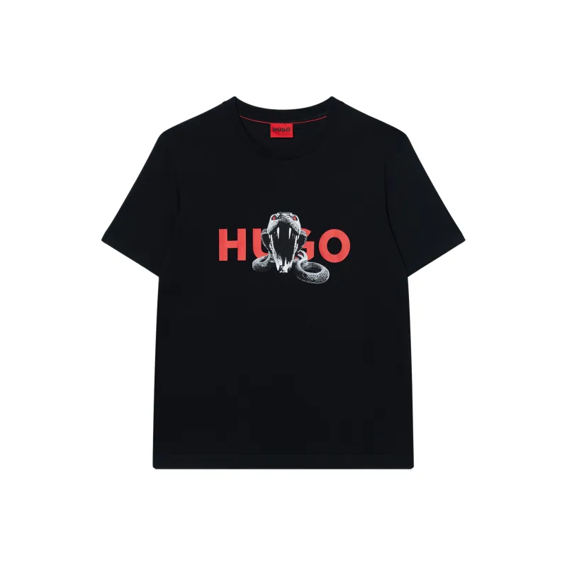 HUGO BOSS Logo print T shirt-0