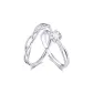Couple Rings[Sterling Silver 999]