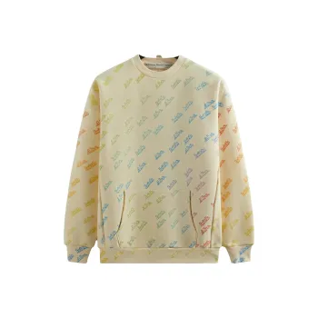 KITH Advisory Board Crystals Rainbow Print Crewneck