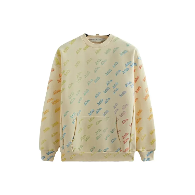 KITH Advisory Board Crystals Rainbow Print Crewneck-0