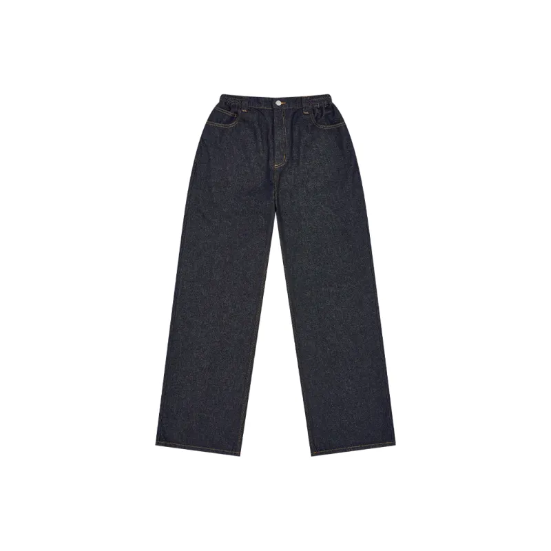 XXZXX Casual Pants Unisex Navy Blue-0