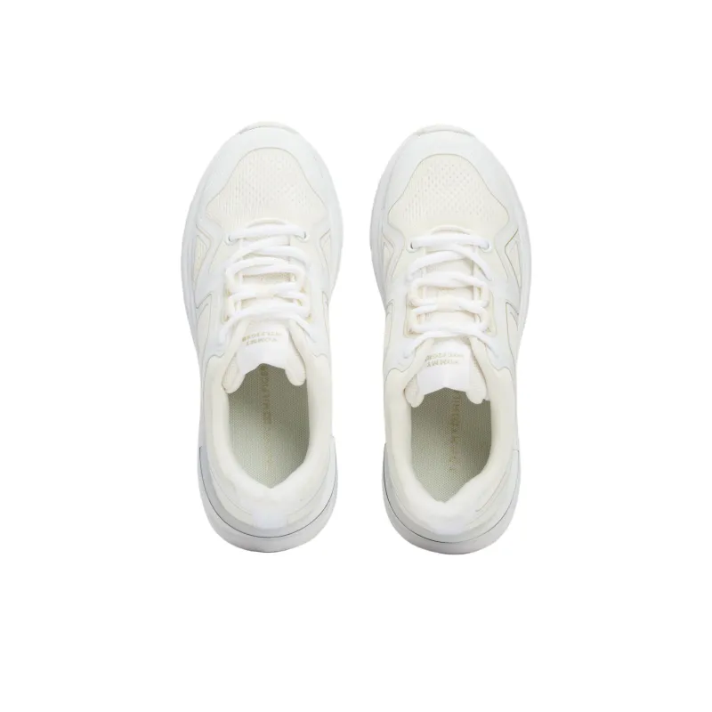 Tommy Hilfiger Trainers Abrasion Resistant Breathable Low Top Casual Running Shoes Women's Beige Yellow-3