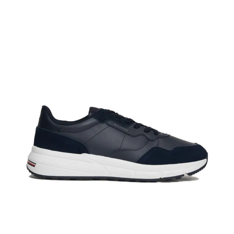 Tommy Hilfiger Trainers Low Top Casual Shoes Men's Blue-1