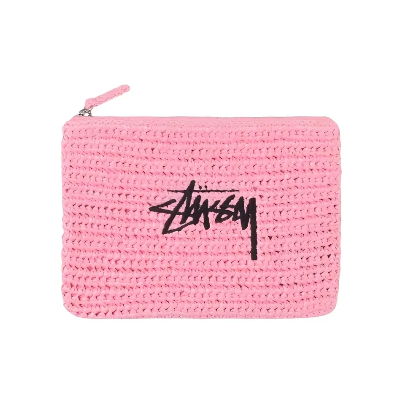 Stussy Polypropylene Clutch Regular Women's Light Pink-0