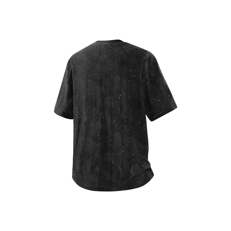 Chinpeno Men's 2025 Summer Ice Silk Breathable Loose Fit Casual Sports T Shirt Top Unisex-1