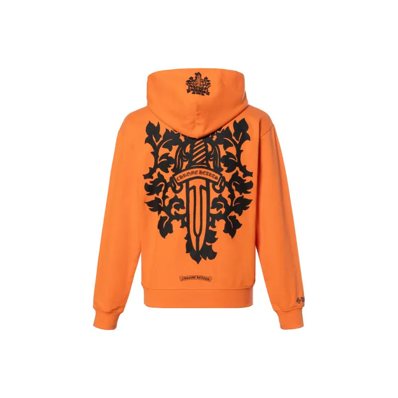 Chrome Hearts Sweatshirts Unisex Orange-1