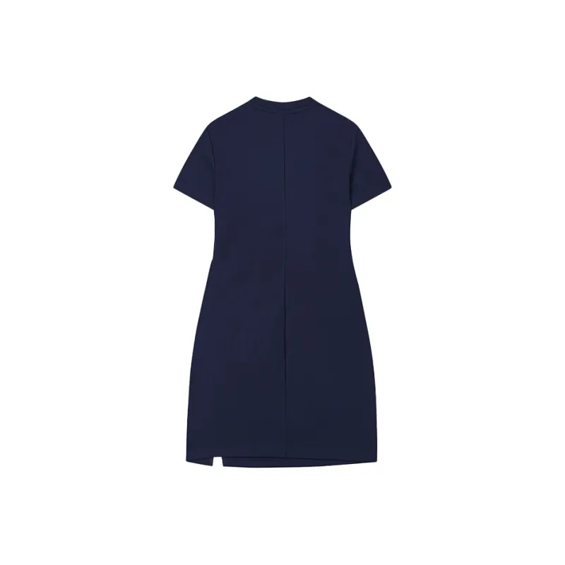 FILA ORIGINALE Short Sleeved Dress Women's Dark Silent Blue DB-1