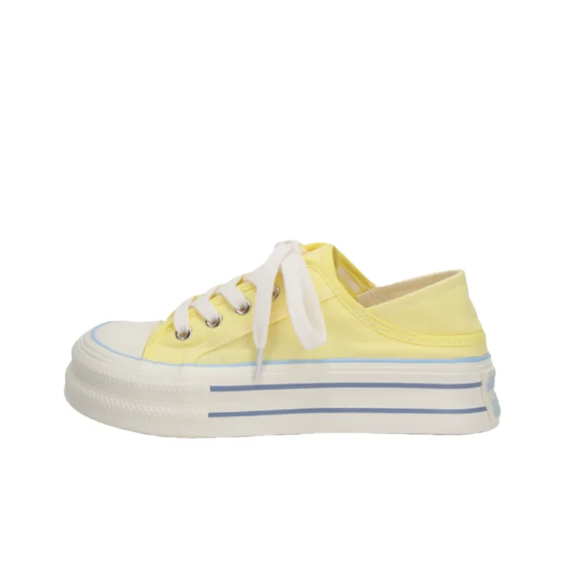 PARK DANCE Low Top Skateboard Shoes Women's-19