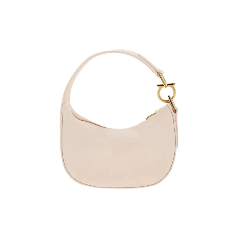 FERRAGAMO Cow Leather Hobo Bag Handbag Mini Women's Rose Pink-1