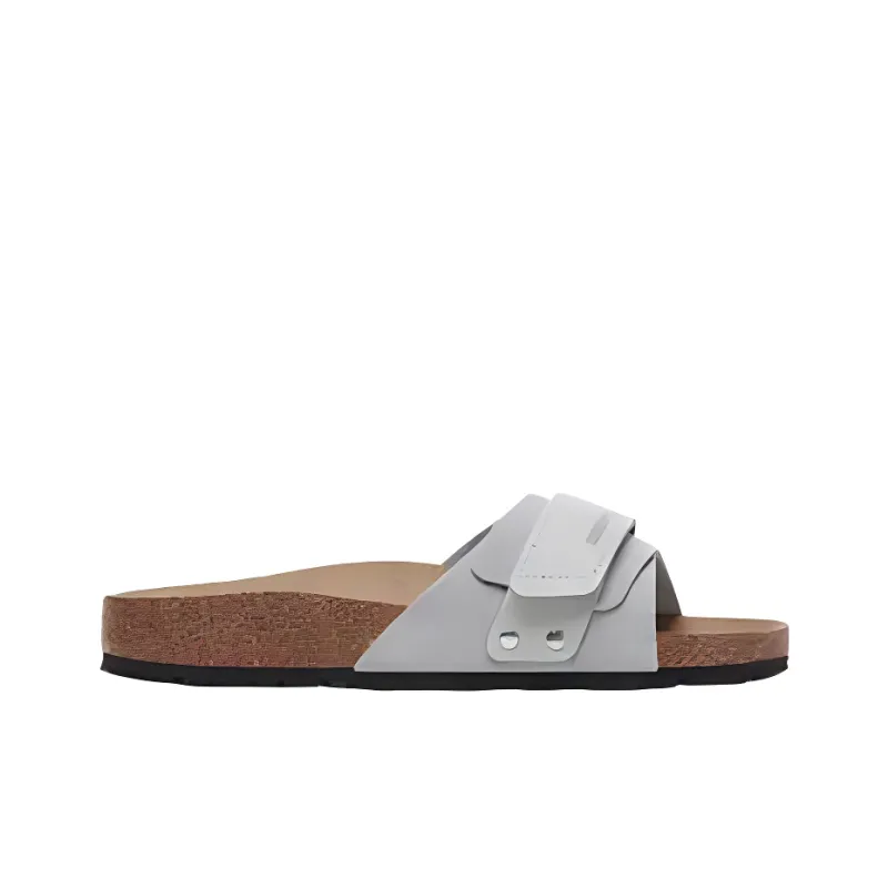 Birkenstock Oita Slip Resistant Slide Slippers Women's Sage Green Narrow-1