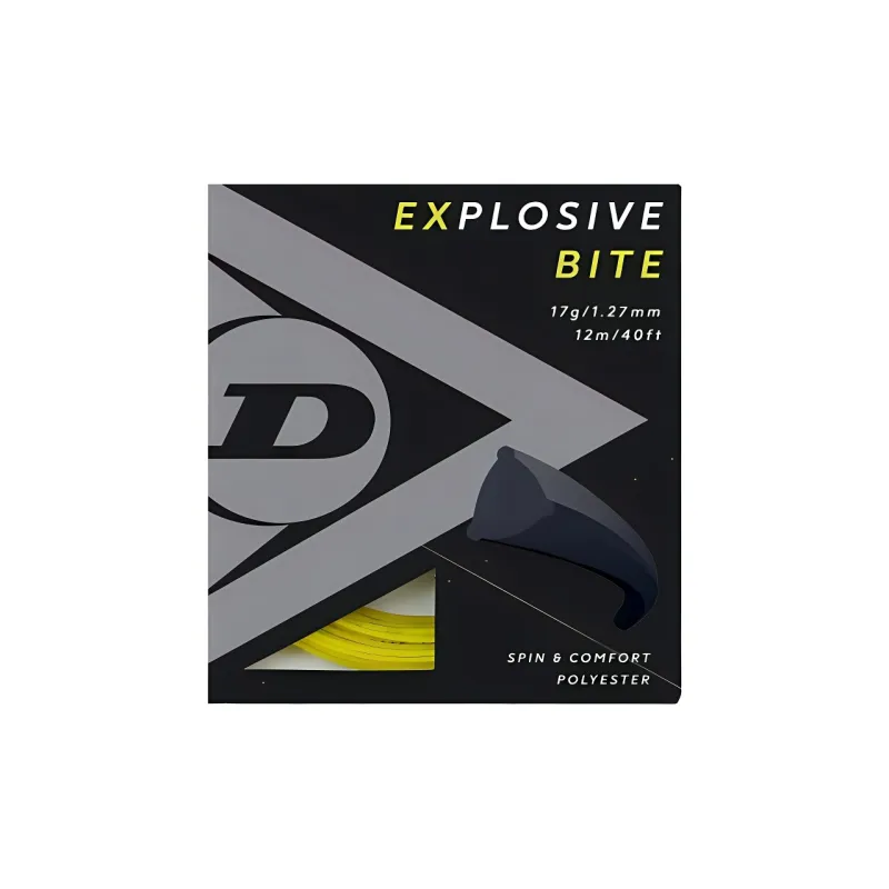 DUNLOP Tennis Racket Strings Competition Unisex Yellow-2