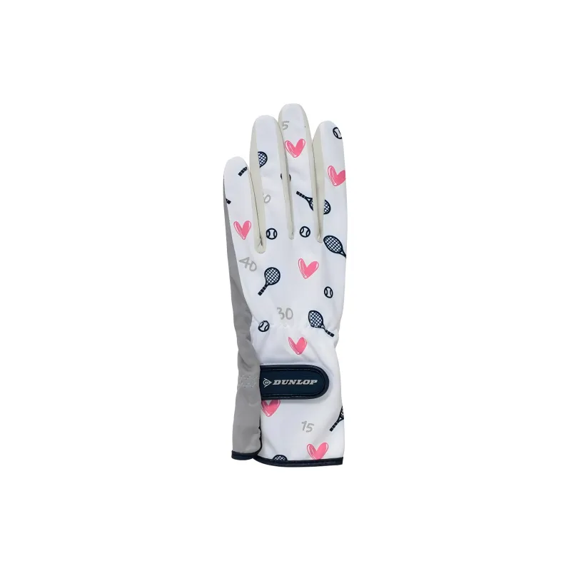 DUNLOP Tennis Accessories Glove White-0