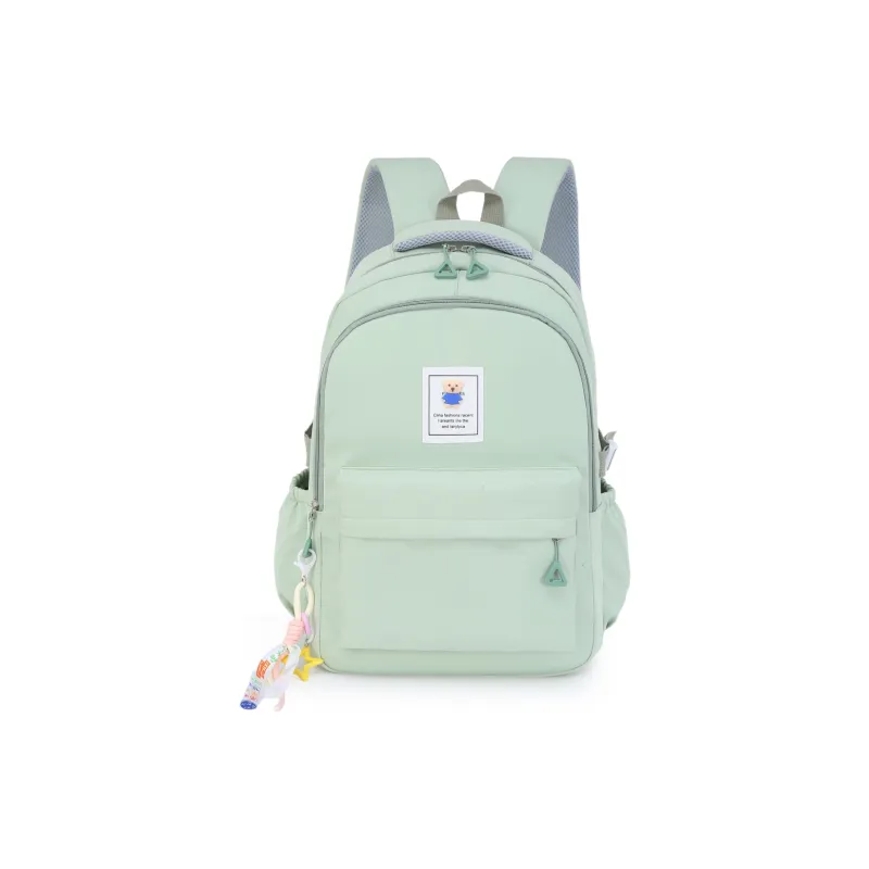 OURFUN Nylon Backpack Unisex Black/Pink/Watermelon Red/Green/Blue-45