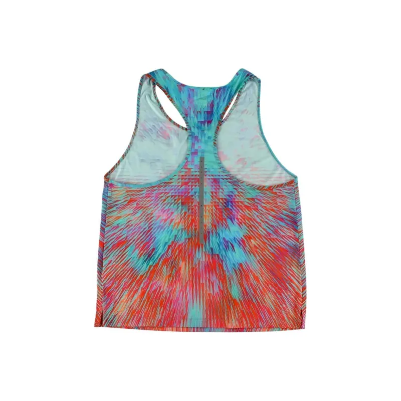 Nike Clothing Tank Tops Women's Blue Red-2