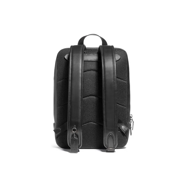 COACH Gotham Canvas With Leather Backpack Large Size Men's Black Copper/Black Monogram-2