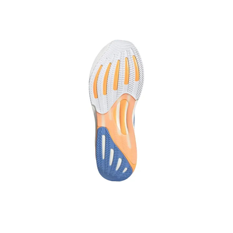 Adidas Supernova Rise 2 Abrasion Resistant Low Top Casual Running Shoes Men's White Blue-5