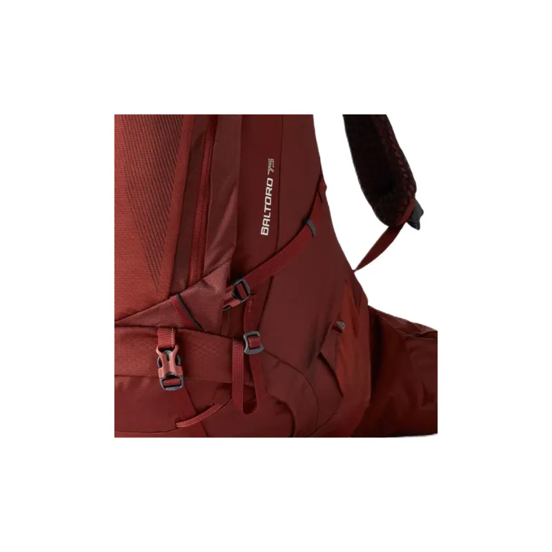 GREGORY 75L Mountaineering Bag Outdoor Bag Polyamide Brick Red Men's-4
