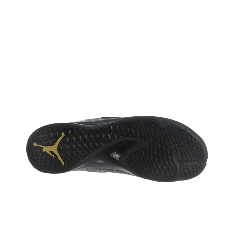 Jordan Super.Fly 5 Abrasion Resistant Mid Top Basketball Shoes Men's Black-5