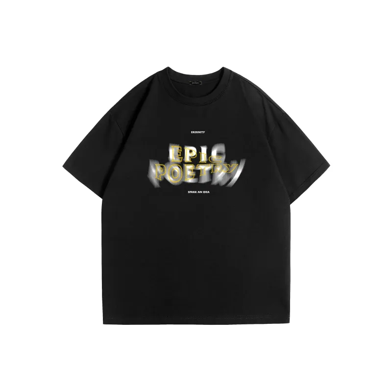 EPIC POETRY Short Sleeved T Shirts Unisex-0