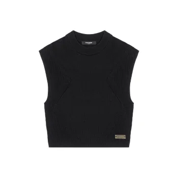 BALMAIN T Shirts Women's Black