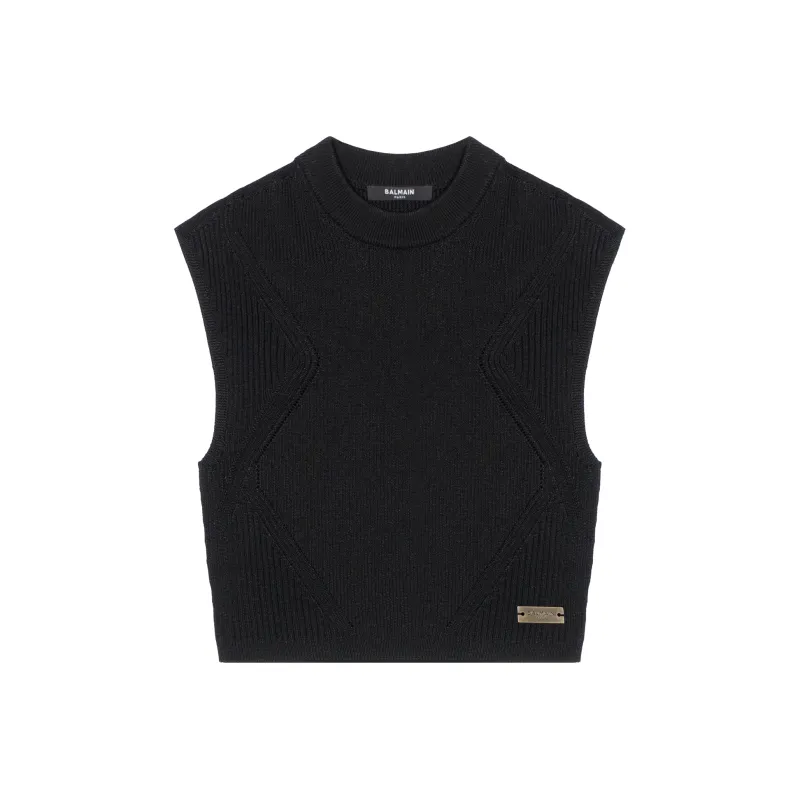 BALMAIN T Shirts Women's Black-0