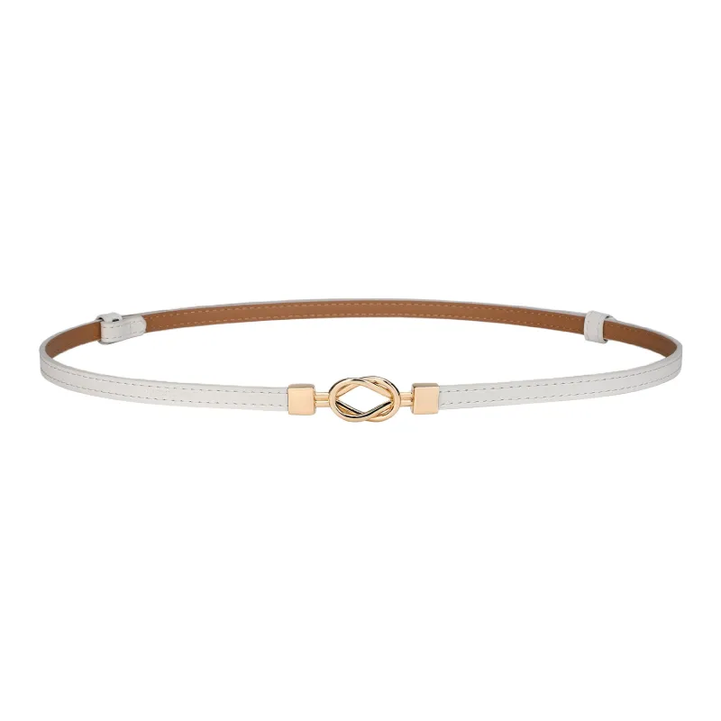 MEXICAN Polyurethane Leather Belt Women's 1cm-4