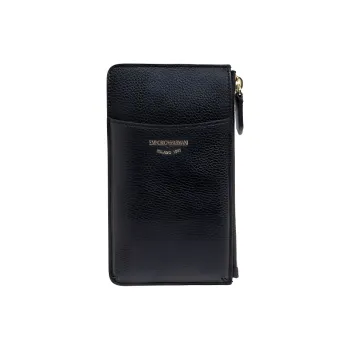 EMPORIO ARMANI Polyester Card Holder Women's Black