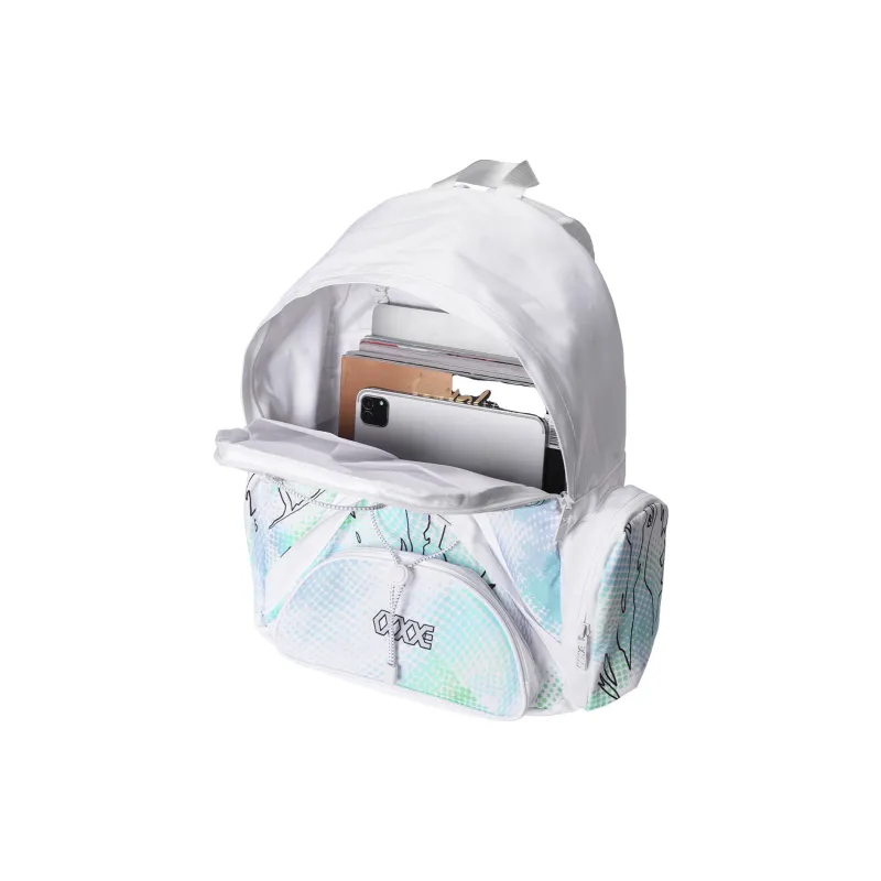 COEXISTENCE Polyester Backpack Unisex Black-28