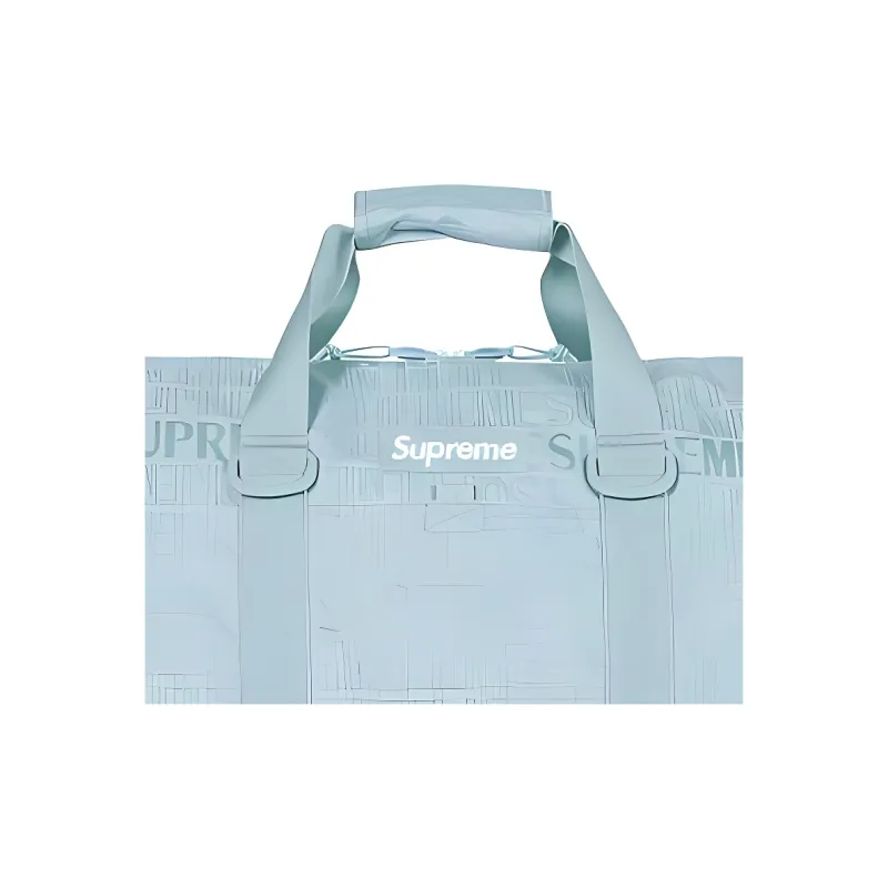 Supreme Leather Gym Bag Travel Bag Unisex-2