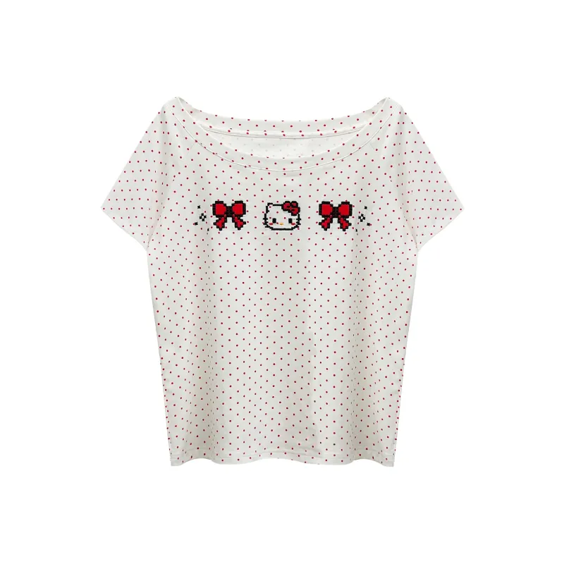 MIMIZI T Shirts Women's White-0