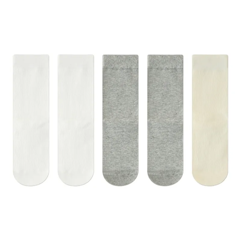JIAZINI Mid Calf Socks Women's 5 Pack-25