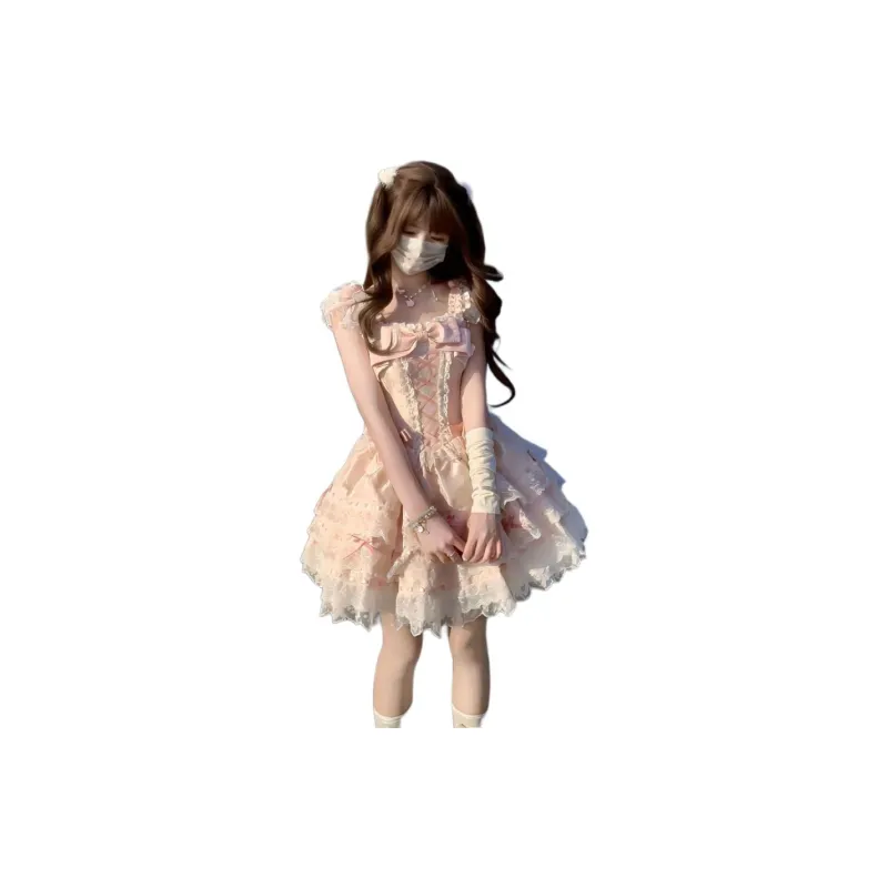 EFCR Lolita Dresses Women's Pink-0