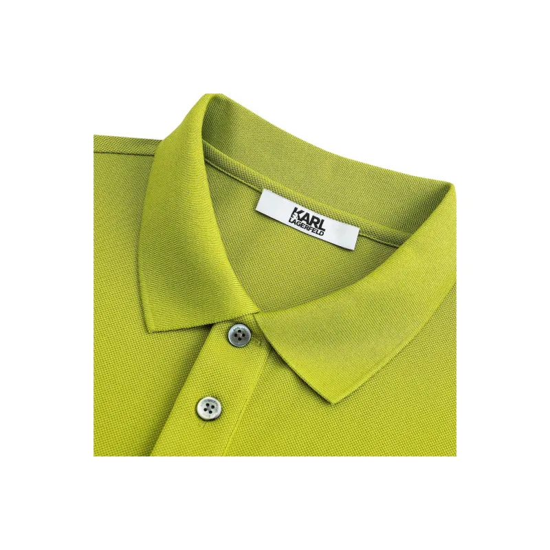KARL LAGERFELD Polo Shirt Men's Light Green-1