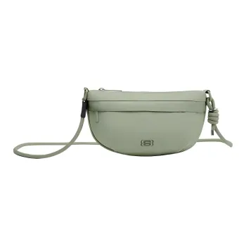 Skechers Colorful Guze Fabric Shoulder Bag, Crossbody Bag Unisex Herbal Beige